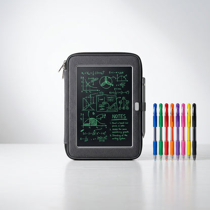 2-in-1 LCD Writing Tablet Pencil Case
