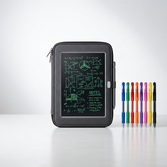 2-in-1 LCD Writing Tablet Pencil Case