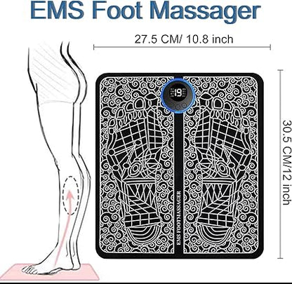 بساط تدليك القدمين بتقنية EMS